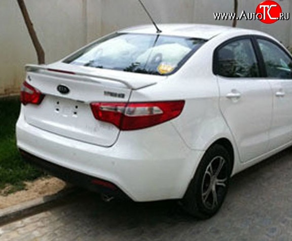 4 849 р. Спойлер M-VRS KIA Rio 3 QB дорестайлинг седан (2011-2015) (Неокрашенный)  с доставкой в г. Керчь