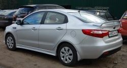 2 549 р. Спойлер LitCompany KIA Rio 3 QB дорестайлинг седан (2011-2015) (Неокрашенный)  с доставкой в г. Керчь. Увеличить фотографию 4