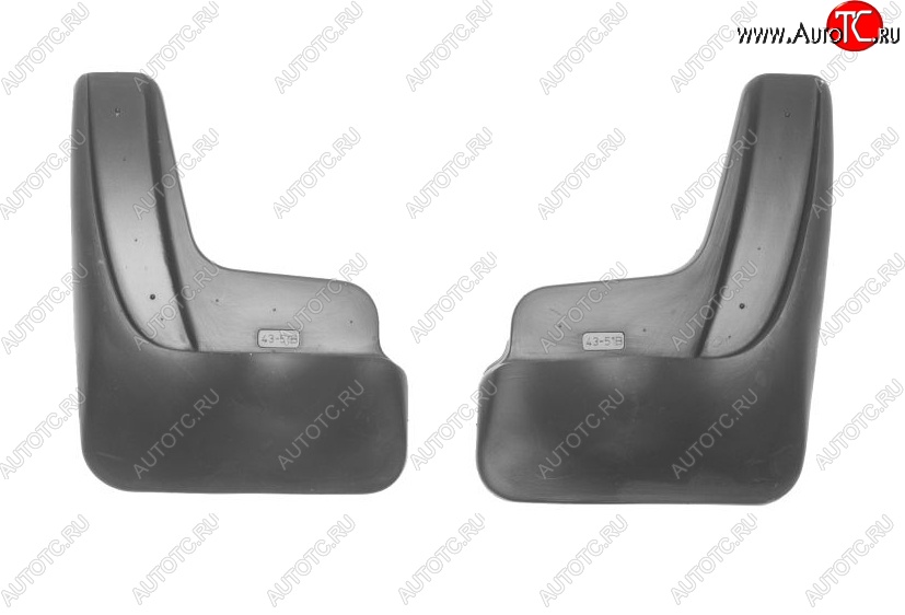 1 099 р. Брызговики задние HB Norplast  KIA Rio  3 QB (2011-2015) хэтчбек 5 дв. дорестайлинг  с доставкой в г. Керчь