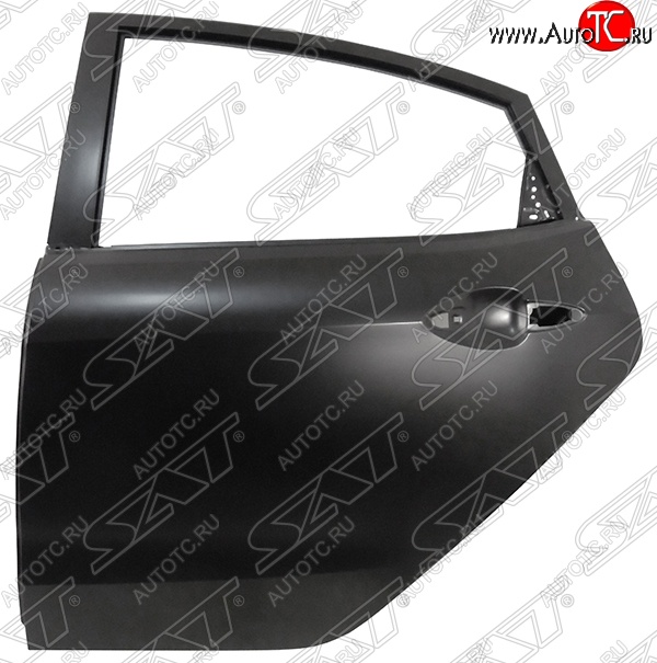 14 349 р. Левая дверь задняя SAT  KIA Rio  3 QB (2011-2017) дорестайлинг седан, рестайлинг седан (Неокрашенная)  с доставкой в г. Керчь