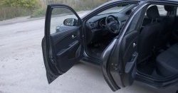 1 999 р. Накладки на порожки автомобиля RA v2  KIA Rio  3 QB (2015-2017) рестайлинг седан  с доставкой в г. Керчь. Увеличить фотографию 3