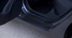 1 999 р. Накладки на порожки автомобиля RA v2  KIA Rio  3 QB (2015-2017) рестайлинг седан  с доставкой в г. Керчь. Увеличить фотографию 5