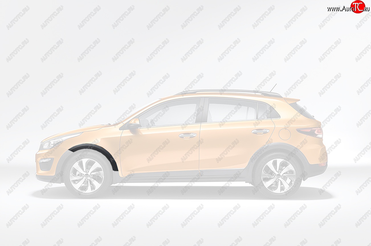 2 199 р. Передняя левая накладка на колёсную арку Оригинал KIA Rio X-line (2017-2021)  с доставкой в г. Керчь