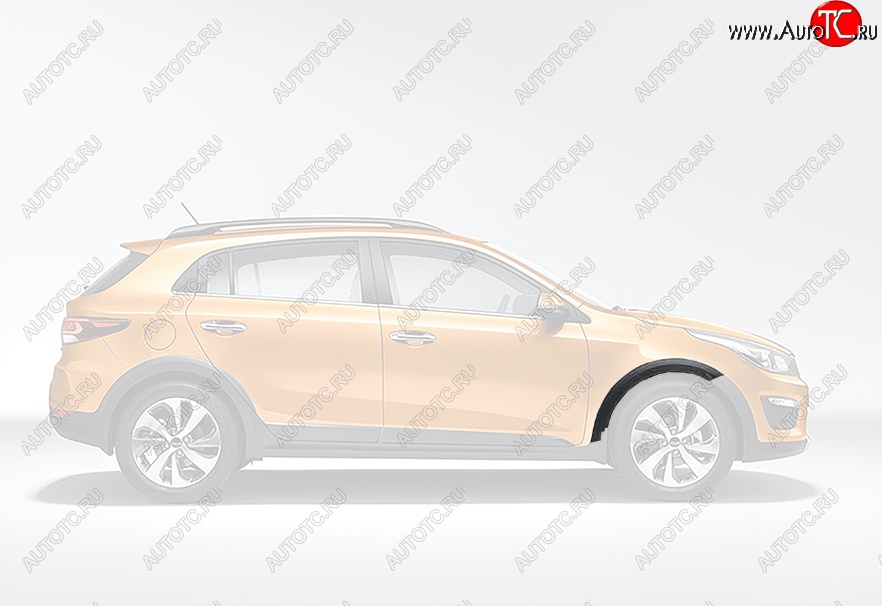 2 599 р. Передняя правая накладка на колёсную арку Оригинал KIA Rio X-line (2017-2021)  с доставкой в г. Керчь