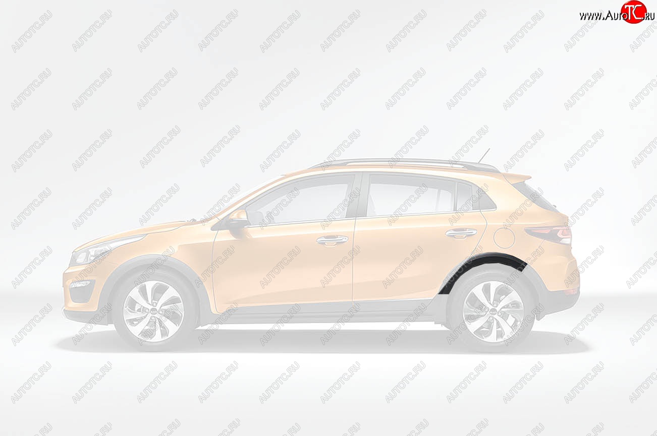 2 199 р. Задняя левая накладка на колёсную арку Оригинал KIA Rio X-line (2017-2021)  с доставкой в г. Керчь