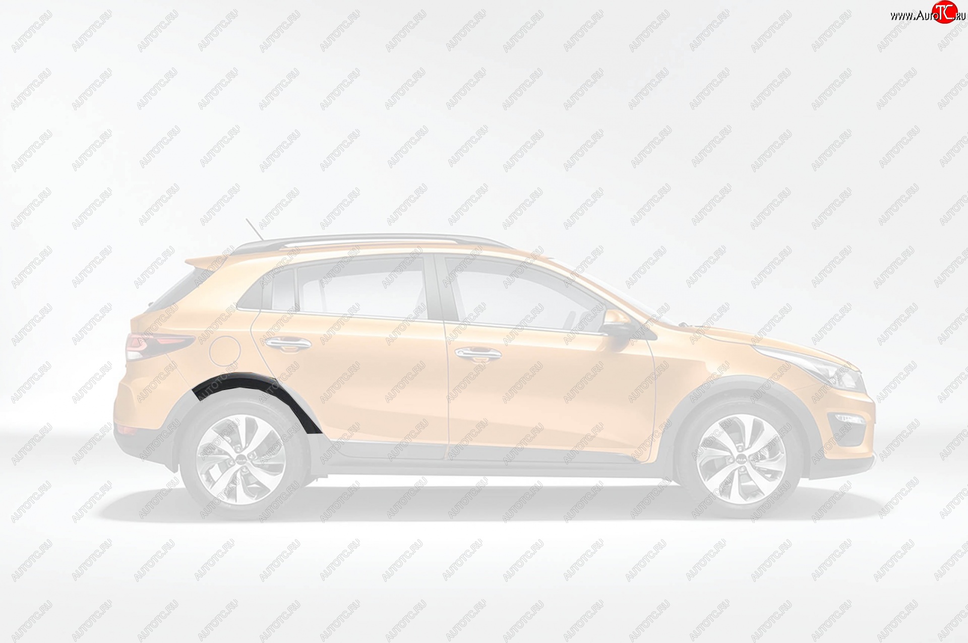 2 379 р. Задняя правая накладка на колёсную арку Оригинал KIA Rio X-line (2017-2021)  с доставкой в г. Керчь