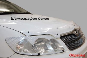 1 999 р. Дефлектор капота CA-Plastic  KIA Rio  X-line (2017-2021) (Classic черный, Без надписи)  с доставкой в г. Керчь. Увеличить фотографию 6