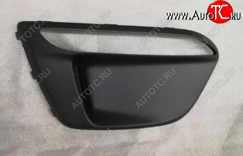 4 549 р. Правая вставка под ДХО в передний бампер Original KIA Rio X-line (2017-2021)  с доставкой в г. Керчь