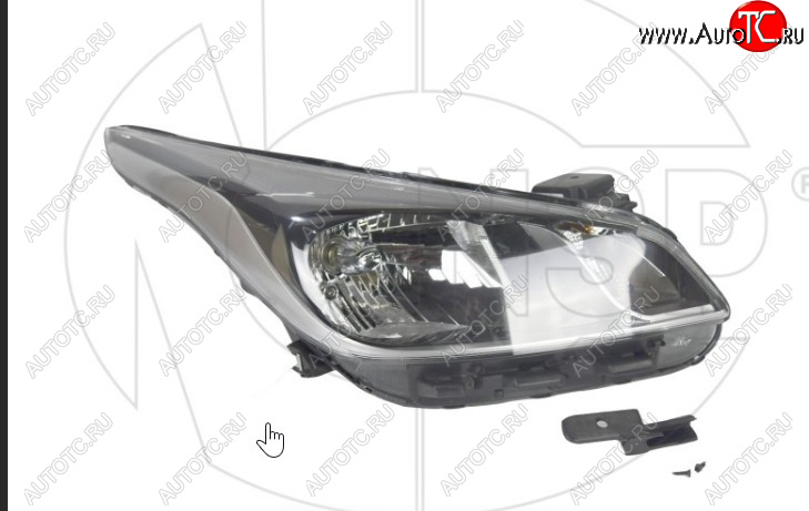 10 599 р. Фара передняя правая NSP KIA Rio 4 FB дорестайлинг седан (2016-2020)  с доставкой в г. Керчь