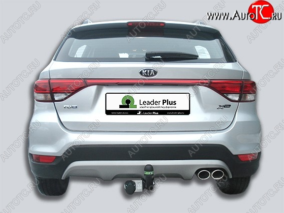 71 999 р. Фаркоп Лидер Плюс (съемный шар тип А) KIA Rio X-line (2017-2021) (Без электропакета)  с доставкой в г. Керчь