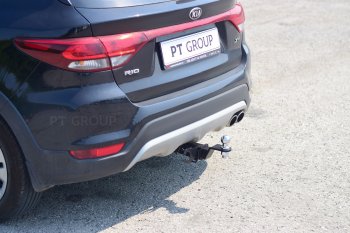 16 619 р. Фаркоп Petroil Tuning (съемный квадрат) KIA Rio X-line (2017-2021)  с доставкой в г. Керчь. Увеличить фотографию 3