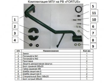 27 749 р. Замок рулевого вала FORTUS (бесштыревой) KIA Rio 4 FB дорестайлинг седан (2016-2020)  с доставкой в г. Керчь. Увеличить фотографию 2