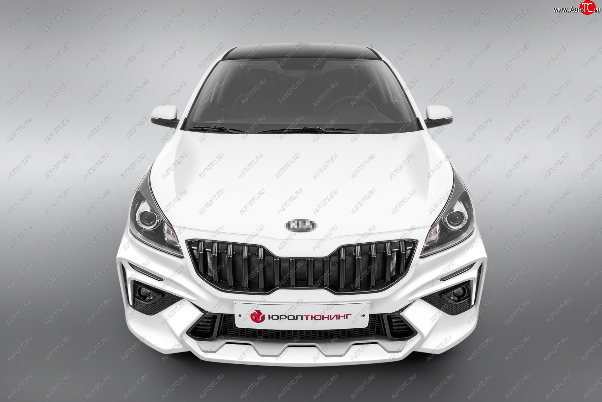 18 799 р. Передний бампер ROTOR  KIA Rio ( 4 FB,  4 YB) (2016-2025) дорестайлинг седан, дорестайлинг, хэтчбэк, рестайлинг седан, рестайлинг, хэтчбэк (Неокрашенный, без накладок ДХО)  с доставкой в г. Керчь