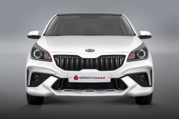 18 799 р. Передний бампер ROTOR  KIA Rio ( 4 FB,  4 YB) (2016-2025) дорестайлинг седан, дорестайлинг, хэтчбэк, рестайлинг седан, рестайлинг, хэтчбэк (Неокрашенный, без накладок ДХО)  с доставкой в г. Керчь. Увеличить фотографию 6