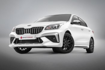 18 799 р. Передний бампер ROTOR  KIA Rio ( 4 FB,  4 YB) (2016-2025) дорестайлинг седан, дорестайлинг, хэтчбэк, рестайлинг седан, рестайлинг, хэтчбэк (Неокрашенный, без накладок ДХО)  с доставкой в г. Керчь. Увеличить фотографию 5