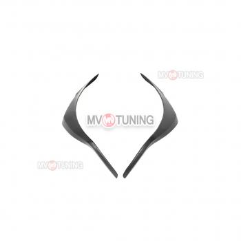 1 799 р. Реснички на фары MV-Tuning  KIA Rio ( 4 FB,  4 YB) (2016-2020) дорестайлинг седан, дорестайлинг, хэтчбэк (Неокрашенные)  с доставкой в г. Керчь. Увеличить фотографию 5