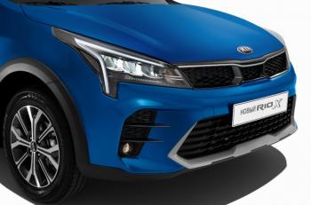 12 999 р. Передний бампер (оригинал) KIA KIA Rio X рестайлинг (2020-2025) (Неокрашенный)  с доставкой в г. Керчь. Увеличить фотографию 2