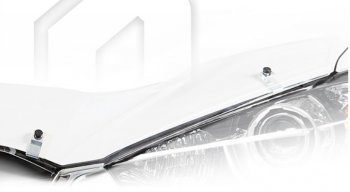 Дефлектор капота на CA-Plastic KIA Rio  X (2020-2025) рестайлинг