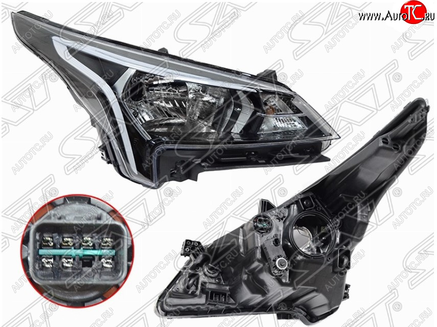 5 249 р. Правая передняя фара SAT  KIA Rio  X (2020-2025) рестайлинг  с доставкой в г. Керчь