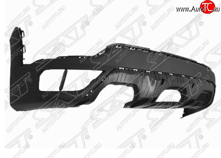 5 599 р. Накладка заднего бампера SAT  KIA Rio  X (2020-2025) рестайлинг (Неокрашенная)  с доставкой в г. Керчь