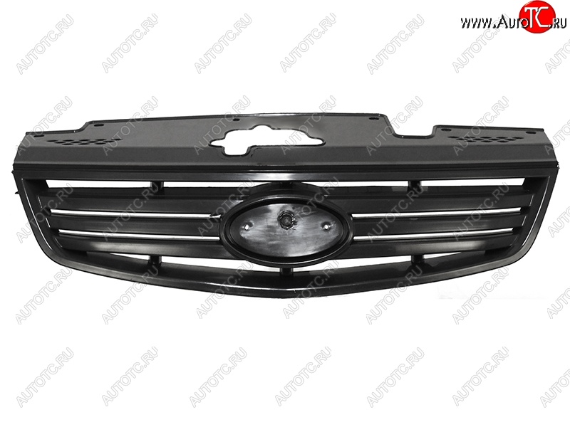 1 229 р. Решетка радиатора SAT  KIA Rio  2 JB (2005-2009) дорестайлинг седан, дорестайлинг, хэтчбэк 5 дв. (Неокрашенная)  с доставкой в г. Керчь
