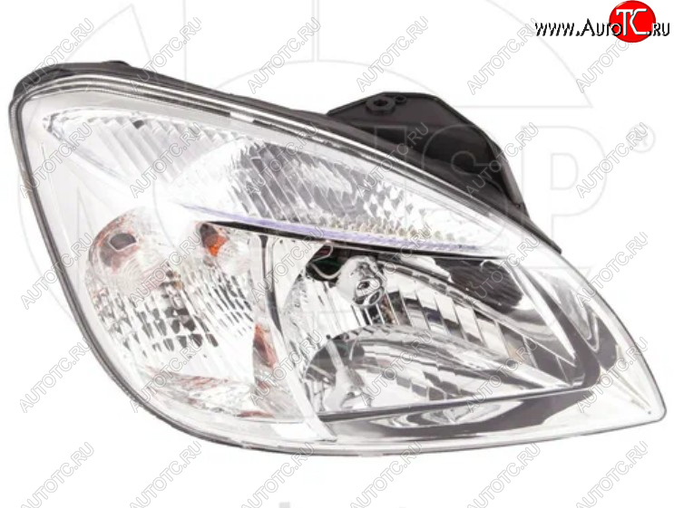 5 799 р. Фара передняя правая (хром) NSP KIA Rio 2 JB дорестайлинг седан (2005-2009)  с доставкой в г. Керчь