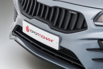 18 199 р. Передний бампер Kudos Original  KIA Rio  4 FB (2016-2020) дорестайлинг седан (Под прямоугольные ДХО с ПТФ, Неокрашенный)  с доставкой в г. Керчь. Увеличить фотографию 8