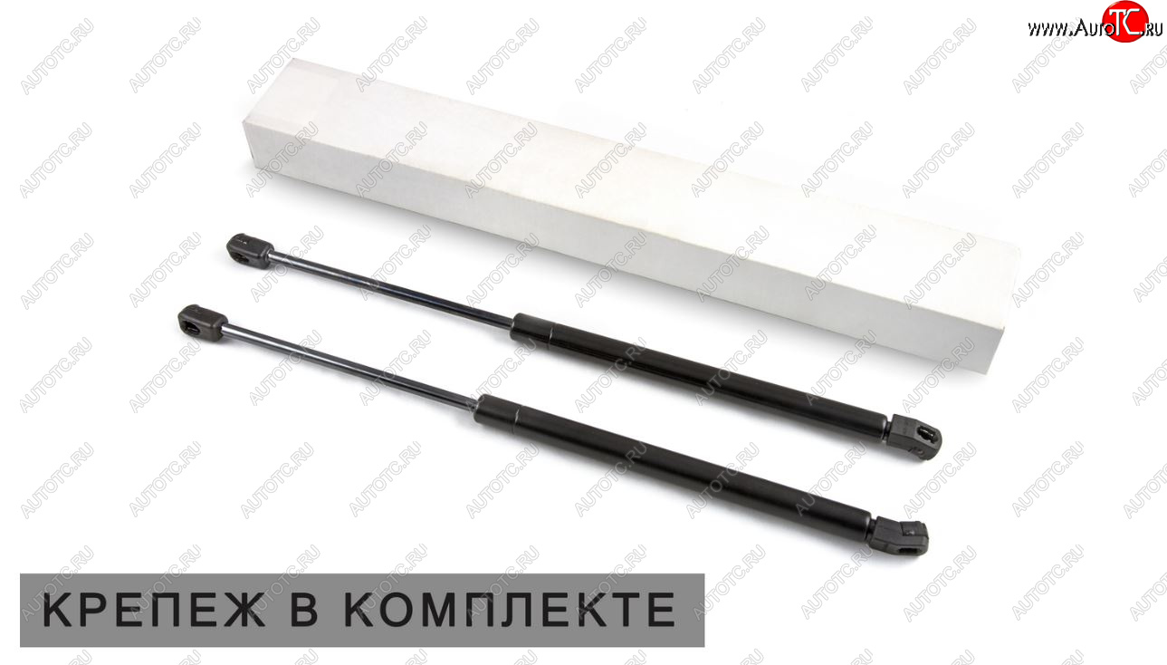 2 294 р. Упоры капота Arbori (2 шт) KIA Rio X-line (2017-2021)  с доставкой в г. Керчь