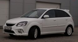 4 599 р. Комплект порогов Vita Dm  KIA Rio ( 2 JB,  4 FB) (2005-2025) дорестайлинг седан, дорестайлинг, хэтчбэк 5 дв., рестайлинг, хэтчбэк 5 дв., рестайлинг седан (Неокрашенные)  с доставкой в г. Керчь. Увеличить фотографию 2