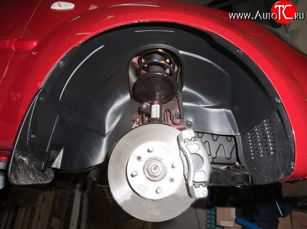 2 899 р. Передний правый подкрылок NovLine  KIA Rio  2 JB (2009-2011) рестайлинг седан, рестайлинг, хэтчбэк 5 дв.  с доставкой в г. Керчь