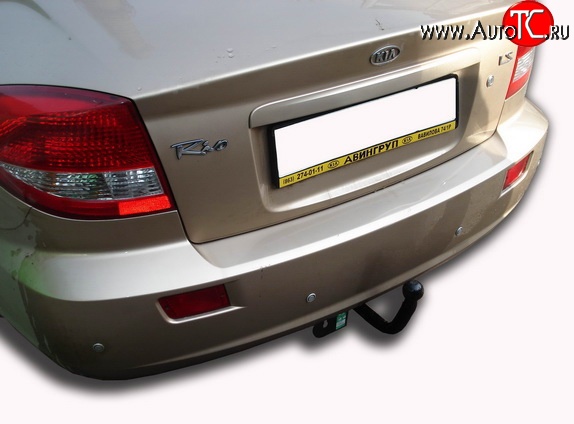 9 999 р. Фаркоп (седан) NovLine KIA Rio 2 JB дорестайлинг седан (2005-2009)  с доставкой в г. Керчь