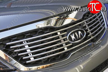 737 р. Декоративный элемент воздухозаборника верхний Souz96 KIA Sorento XM дорестайлинг (2009-2012)  с доставкой в г. Керчь