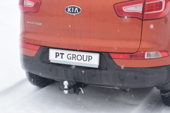 15 099 р. Фаркоп Petroil Tuning (съемный квадрат) KIA Sorento XM рестайлинг (2012-2015)  с доставкой в г. Керчь. Увеличить фотографию 3