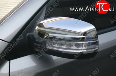 4 199 р. Накладки на зеркала СТ KIA Sorento XM рестайлинг (2012-2015) (Неокрашенные)  с доставкой в г. Керчь