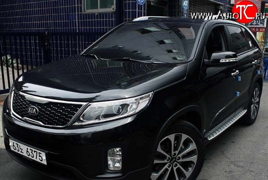 11 149 р. Пороги BMW Style KIA Sorento XM рестайлинг (2012-2015)  с доставкой в г. Керчь