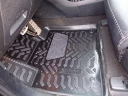 1 699 р. Коврики в салон Aileron 3D KIA Sorento UM/Prime дорестайлинг (2014-2018)  с доставкой в г. Керчь. Увеличить фотографию 2