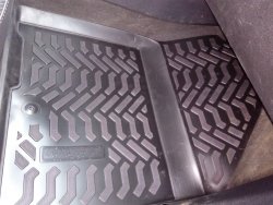 1 699 р. Коврики в салон Aileron 3D KIA Sorento UM/Prime дорестайлинг (2014-2018)  с доставкой в г. Керчь. Увеличить фотографию 3