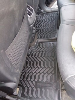 1 699 р. Коврики в салон Aileron 3D KIA Sorento UM/Prime дорестайлинг (2014-2018)  с доставкой в г. Керчь. Увеличить фотографию 4