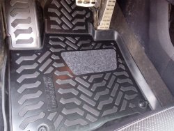 Коврики в салон Aileron 3D KIA Sorento  UM/Prime (2014-2020) дорестайлинг, рестайлинг