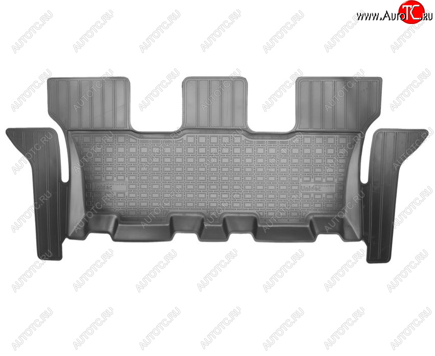 949 р. Коврик в салон для третьего ряда Norplast Unidec (3-ий ряд) KIA Sorento UM/Prime дорестайлинг (2014-2018) (Цвет: черный)  с доставкой в г. Керчь