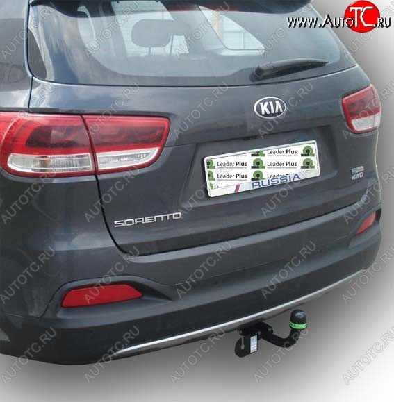 8 349 р. Фаркоп (дизель) Лидер Плюс. KIA Sorento UM/Prime дорестайлинг (2014-2018) (Без электропакета)  с доставкой в г. Керчь