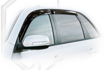 Дефлектора окон CA-Plastic KIA Sorento XM рестайлинг (2012-2015)