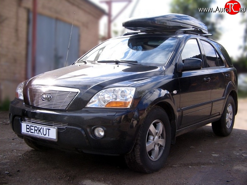 5 299 р. Декоративная вставка решетки радиатора Berkut KIA Sorento BL рестайлинг (2006-2010)  с доставкой в г. Керчь