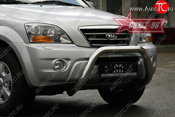 17 369 р. Защита переднего бампера Souz-96 (d76) KIA Sorento BL рестайлинг (2006-2010)  с доставкой в г. Керчь