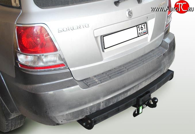 10 949 р. Фаркоп Лидер Плюс (до 2000 кг) KIA Sorento BL рестайлинг (2006-2010) (Без электропакета)  с доставкой в г. Керчь