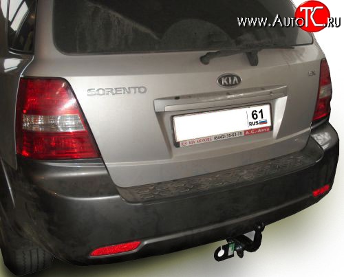 8 099 р. Фаркоп Лидер Плюс. KIA Sorento BL рестайлинг (2006-2010) (Без электропакета)  с доставкой в г. Керчь