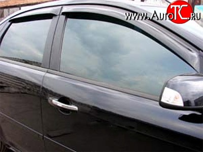611 р. Дефлекторы окон (ветровики) Novline 4 шт KIA Sorento XM рестайлинг (2012-2015)  с доставкой в г. Керчь