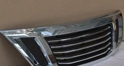 13 299 р. Решётка радиатора CT v2 KIA Sorento XM дорестайлинг (2009-2012) (Неокрашенная)  с доставкой в г. Керчь. Увеличить фотографию 2