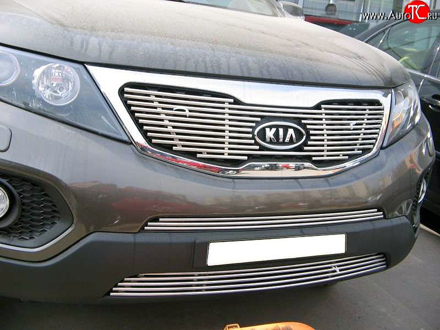 5 799 р. Декоративная вставка решетки радиатора XM Berkut KIA Sorento XM дорестайлинг (2009-2012)  с доставкой в г. Керчь