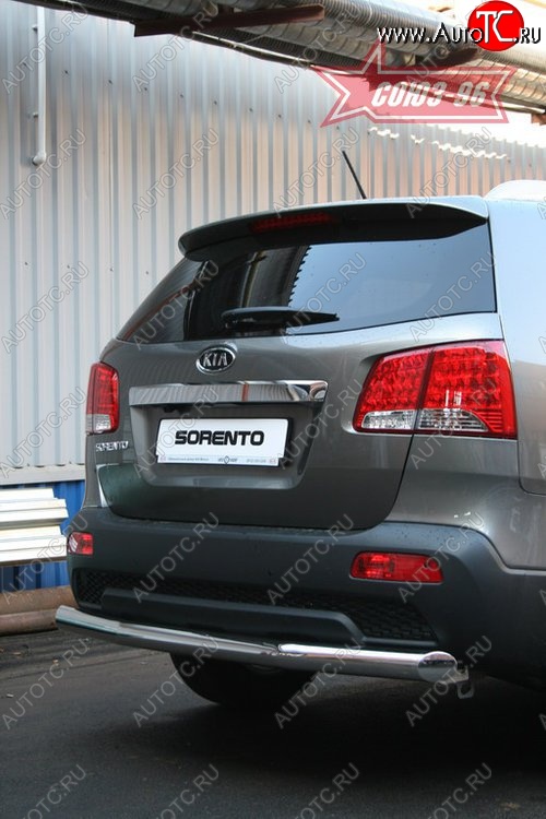 9 089 р. Защита заднего бампера Souz-96 (d76) KIA Sorento XM дорестайлинг (2009-2012)  с доставкой в г. Керчь